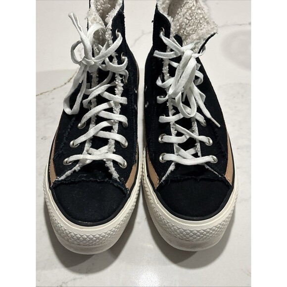Converse Chuck Taylor AS Raw Edge Platform Hi Shoe, 573191C Size 9 - Picture 9 of 15